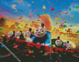 Thomas & Friends diamond painting