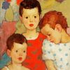 Three Brother Nicolae Tonitza diamond painting