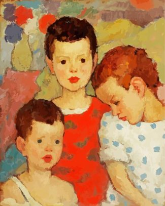 Three Brother Nicolae Tonitza diamond painting