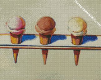 Three Cones Thiebaud diamond painting