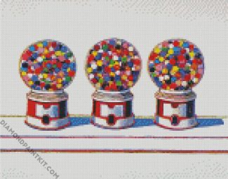 Three Machines By Thiebaud diamond painting