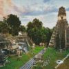 Tikal City Guatemala diamond paintings