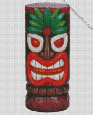 Tiki Illustration diamond painting