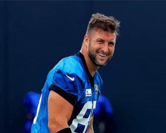 Tim Tebow Footballer diamond painting