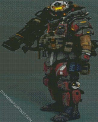 Titanfall diamond painting