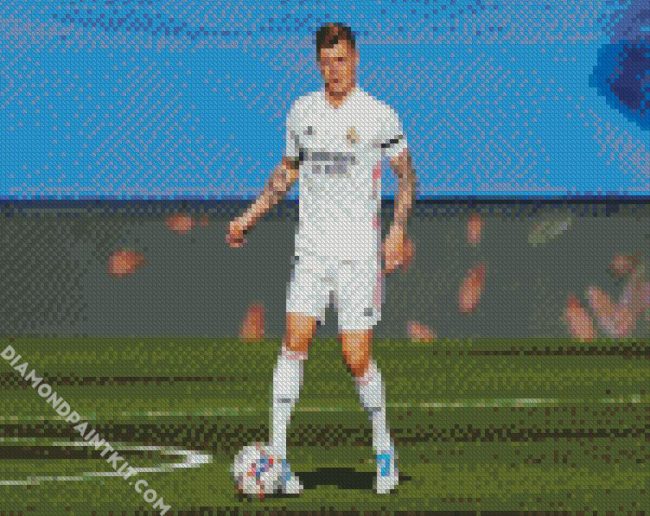 Toni Kroos Footbal Player diamond painting