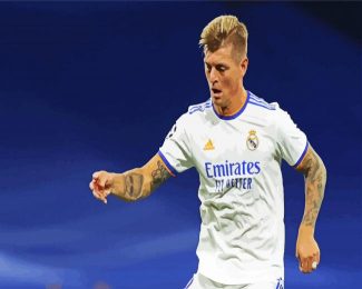 Toni Kroos Real Madrid Player diamond painting