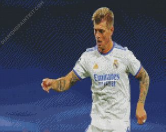 Toni Kroos Real Madrid Player diamond painting