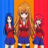 Toradora Characters Anime diamond painting