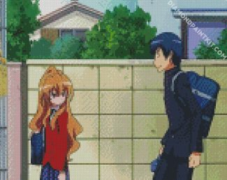 Toradora diamond painting