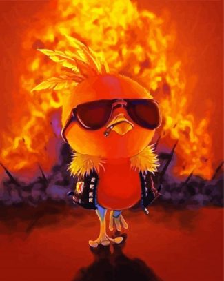 Torchic diamond painting