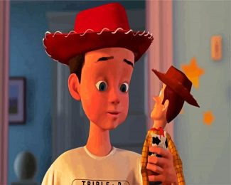 Toy Story Andy diamond painting