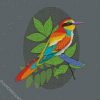 Trogon Illustration diamond painting