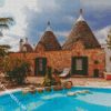 Trulli Puglia diamond painting