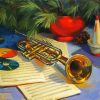 Trumpet Musical Instrument diamond painting