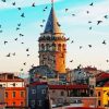 Turkey Galata Tower diamond painting