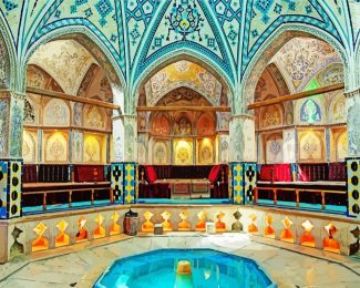 Turkish Bathhouse diamond painting