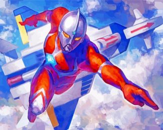 Ultraman Art diamond painting