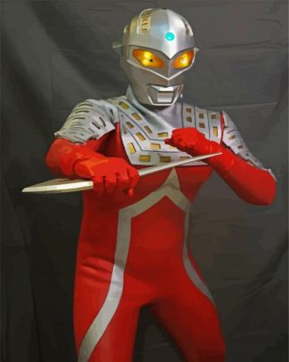 Ultraman diamond painting