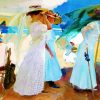 Under The Awning Zarauz By Sorolla diamond painting