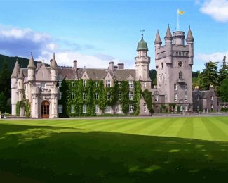 United Kingdom Balmoral Castle diamond painting