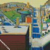 Valley Streets Thiebaud diamond painting