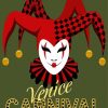 Venice Carnival Jester Poster diamond painting