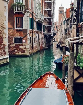 Venice Italy Canal diamond painting