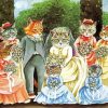 Victorian Cats diamond painting