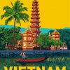 Vietnam Poster diamond painting