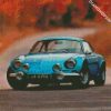 Vintage Alpine Car diamond painting