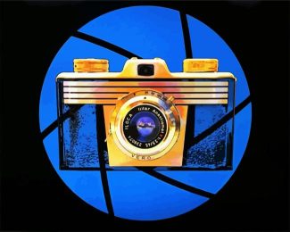 Vintage Camera diamond painting