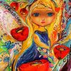 Virgo Lady diamond painting