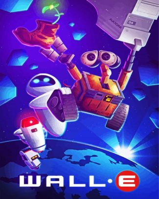 Walle E Film Poster diamond painting