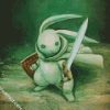 Warrior Bunny diamond painting