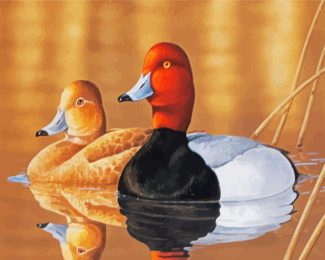 Waterfowls diamond painting