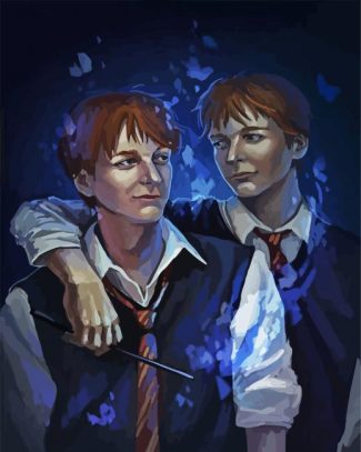 Weasley Twins diamond painting