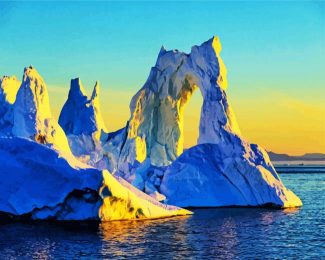 West Greenland Iceberg diamond painting