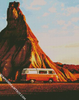 Wild Campervan diamond painting