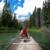 Woman On Canoe diamond painting