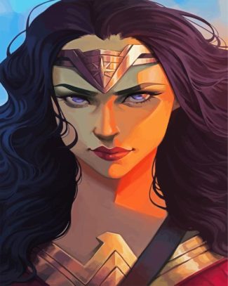 Wonder Woman Marvel diamond painting