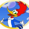 Woody Woodpecker diamond painting