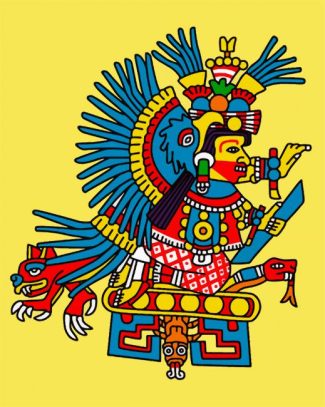 Xochiquetzal Illustration diamond painting