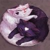 Yin And Yang Cats diamond painting