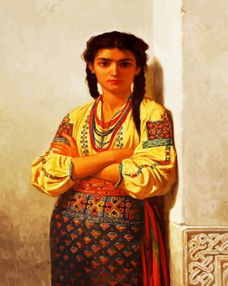 Young Amazigh Girl diamond painting