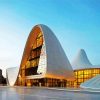 Zaha Hadid Museum In Baku diamond painting