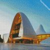 Zaha Hadid Museum In Baku diamond painting