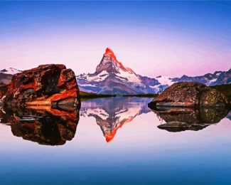 Zermatt Switzerland diamond painting