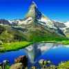 Zermatt Landscape diamond painting