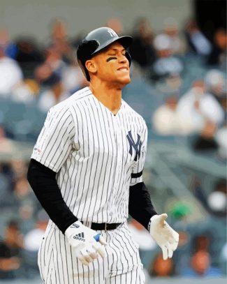 Aaron Judge Yankee diamond painting